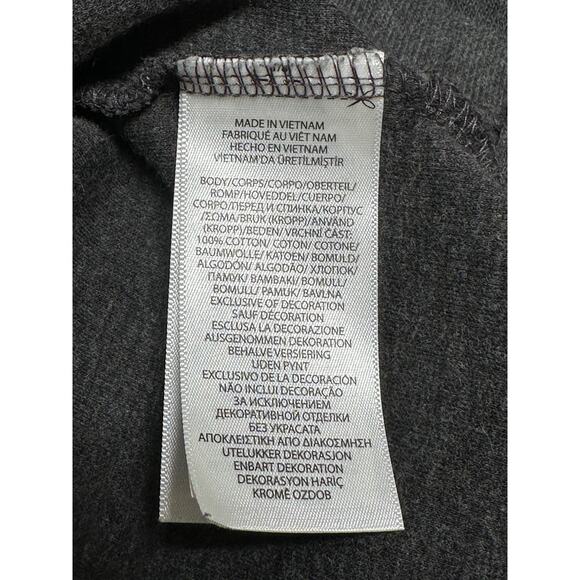 Ralph Lauren Polo Sweater Mens Large Gray 1/4 Zip Estate Rib 100% Cotton Preppy - Picture 5 of 9